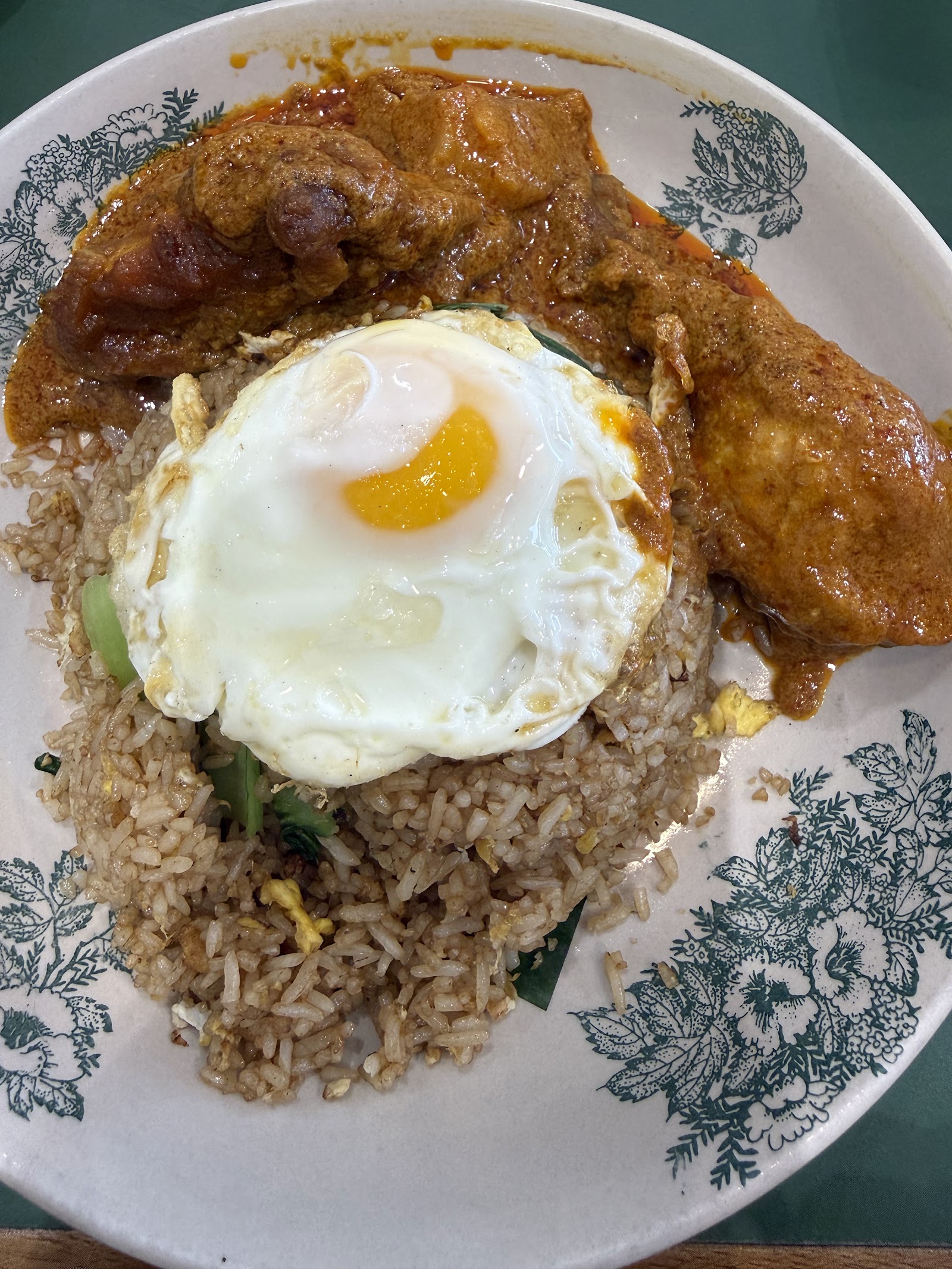 Rich Curry Chicken Nasi Lemak 浓香咖喱鸡椰浆饭